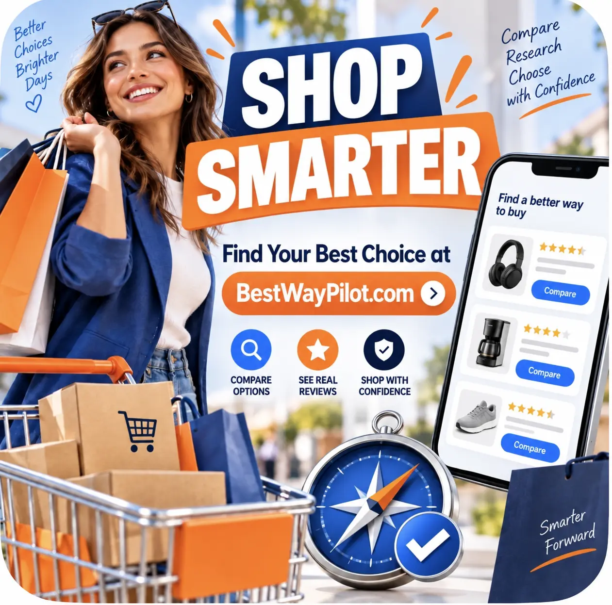 Shop smarter with BestWayPilot product comparisons and buying guides